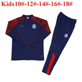 Chivas de guadalajara 2020/21 Enfant Ensemble Sweat d'entrainement M001